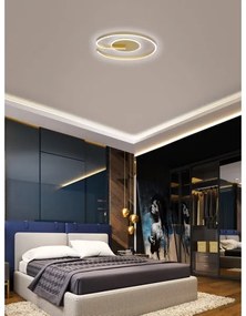 Brilagi -LED stmievateľné stropné svietidlo SPIRAL LED/56W/230V 3000/4000/6000K+DO