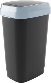 KIS Odpadkový kôš Dual Swing Bin L čierny, 50 l