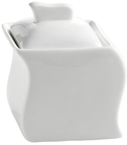 Biela porcelánová cukornička Maxwell &amp; Williams Motion, 260 ml