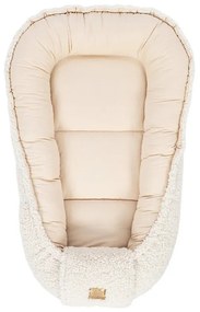 Béžové hniezdočko pre bábätko 55x83 cm – Meowbaby