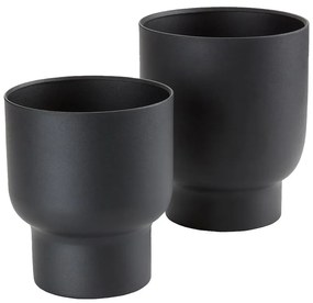 Kovové obaly na kvetináče v súprave 2 ks ø 16 cm Fulda – House Nordic