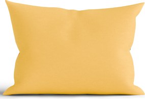 Bavlnená obliečka na vankúš Renforcé 50 × 70 cm - Kvety tulipánov oranžové