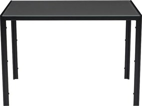 Jedálenský set 4x stolička + stôl Catini Austin - Sivá