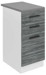 Kuchynská skrinka spodná 40 cm šuflíky TOR SDSZ40WS/0/WT/GW1/B/B1/PP