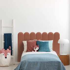 Zástena za posteľ - Oblúk - 20x100cm Farba: Staro ružová, Rozmer: 20x100