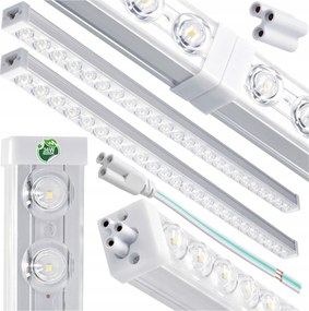 2x LED panelové svietidlo 120 cm 36W 3600 lm 4000k