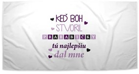 Sablio Uterák Keď Boh stvoril prababičky - 50x100 cm