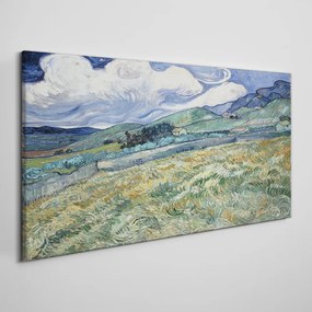 Obraz canvas Príroda van Gogh Mountains