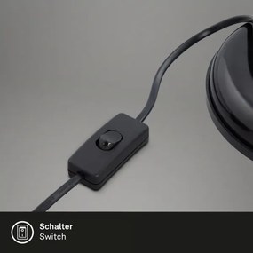 Stolná lampa 1xE14/25W/230V čierna