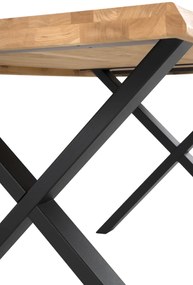 Stôl coner 180 x 95 cm čierny MUZZA