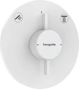Hansgrohe DuoTurn S sprchová a vaňová batéria bez podomietkového telesa matná biela 75418700