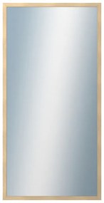 DANTIK - Zrkadlo v rámu, rozmer s rámom 50x100 cm z lišty KASSETTE zlatá (3079)