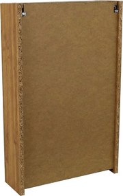 Comodo Zrkadlová skrinka Atica GO 50 ZS LED-B s osvetlením Any LED 30 B, čierna