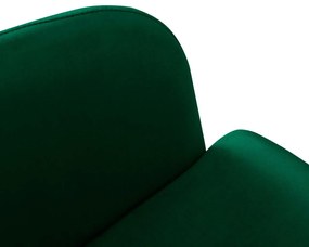 Zelená Zamatová stolička Neo MICADONI HOME