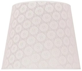 Duolla - Tienidlo k lustru CLASSIC L E27 pr. 38 cm biela