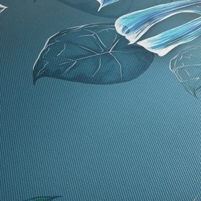 Obraz - Listy tropických rastlín (150x105 cm)