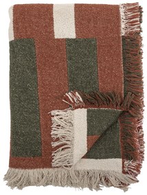 Bloomingville Prehoz z recyklovanej bavlny York Brown 130 x 160 cm