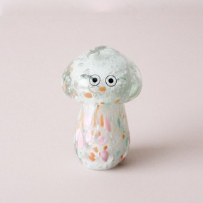 Studio Arhoj Sklenená figúrka Crystal Blob Pastel Dots Shroom