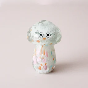 Studio Arhoj Sklenená figúrka Crystal Blob Pastel Dots Shroom