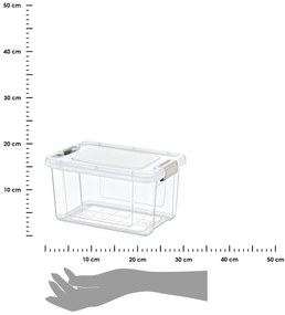Úložný box Something 2500 ml číry