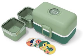 monbento Desiatový box Monbento Tresor Green Forest 750 ml