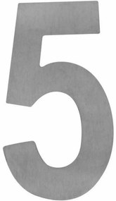 Číslica samolepiaca inox 50 mm (5)