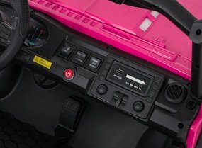 Elektrické autíčko PASSION 4x4 ružové