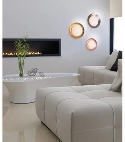 Zambelis 1959 - LED Stropné svietidlo LED/28W/230V pr. 50 cm meď