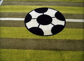 HU Zelený detský koberec Kids Ihrisko Rozmer: 200x290 cm