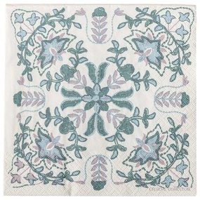Papierové obrúsky v súprave 20 ks 33x33 cm Alvira – Bloomingville