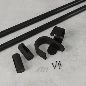 Oceľová roztiahnuteľná garniža 107 - 305 cm Bellwood – Umbra