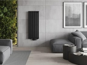 Mexen Boston, vykurovacie teleso 1200 x 452 mm, 611 W, čierna, W213-1200-452-00-70