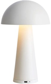 Markslöjd 108656 - LED Stmievateľná nabíjacia lampa FUNGI LED/1,5W/5V IP44 biela ML1438