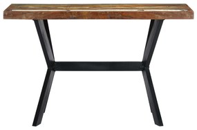 vidaXL Jedálenský stôl 120x60x75 cm, recyklovaný masív