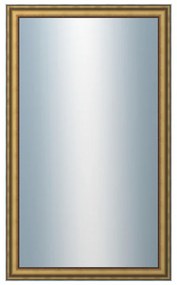 DANTIK - Zrkadlo v rámu, rozmer s rámom 60x100 cm z lišty DOPRODEJMETAL AU prohlá velká (3022)