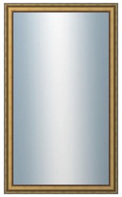 DANTIK - Zrkadlo v rámu, rozmer s rámom 60x100 cm z lišty DOPRODEJMETAL AU prohlá velká (3022)