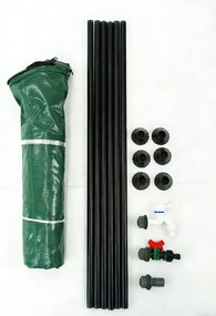 Skladací sud na dažďovú vodu BestBerg BBWT-250 / 250 l / zelená