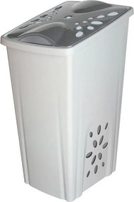 BAMA Kôš na bielizeň Perla, 45 l, biely