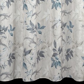 ZÁVES NA KRÚŽKOCH NICOLA 140X250 CM LISTY