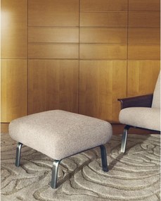 Svetlohnedá ženilková podnožka Amsen – Kave Home