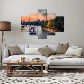 Obraz - loď na vyhliadkovej plavbe (150x105 cm)