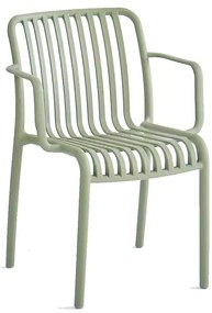 Plastová stolička zelená