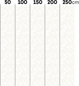 Tapeta jemné kvety béžová 280×50 cm