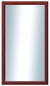 DANTIK - Zrkadlo v rámu, rozmer s rámom 50x90 cm z lišty LEDVINKA vínová (1445)