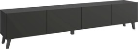 XXXLutz NÍZKA KOMODA, čierna, 190/40/32 cm P & B - Komody - 002778008102