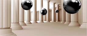 Obraz - Guľa medzi stĺpmi (120x50 cm)