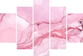 Obraz - Ružový mramor (150x105 cm)