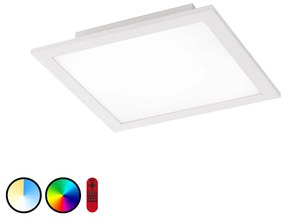 Stropné LED svetlo LOLAsmart Flat, 30 x 30 cm