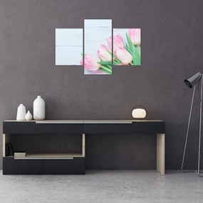 Obraz - Kytica tulipánov (90x60 cm)