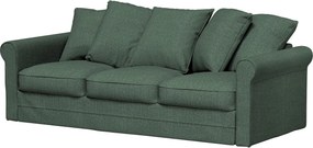 Poťah 3-miestnej sekcie Grönlid, nerozkladá farba produktu zelená látka zapletaná